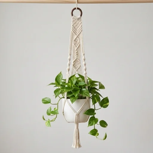 Y&M Macrame Plant Hanger (Single)