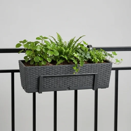 Scheurich Balconera Rail Balcony Planter Box