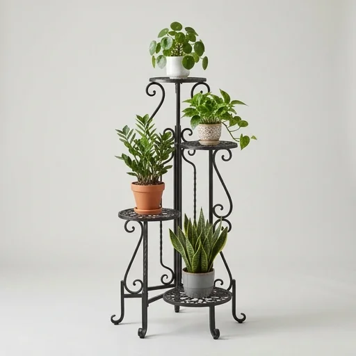 H Potter Wrought Iron Plant Stand